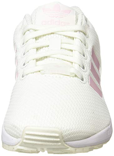 adidas ZX Flux W, Zapatillas Deportivas Mujer, White Tint S18 Clear Pink Core Black, 36 2/3 EU