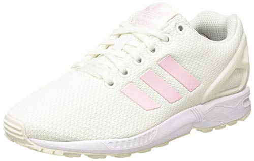adidas ZX Flux W, Zapatillas Deportivas Mujer, White Tint S18 Clear Pink Core Black, 36 2/3 EU