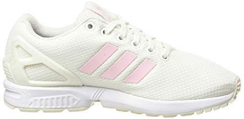 adidas ZX Flux W, Zapatillas Deportivas Mujer, White Tint S18 Clear Pink Core Black, 36 2/3 EU