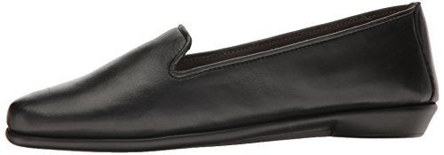 Aerosoles Betunia - Bailarinas para Mujer Schwarzes Leder 35 EU, Color Negro, Talla 42 EU