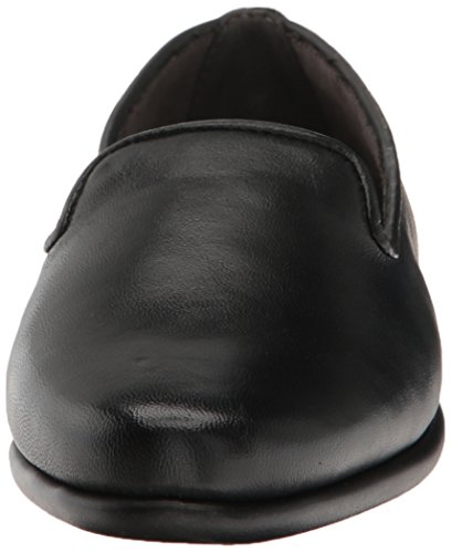 Aerosoles Betunia - Bailarinas para Mujer Schwarzes Leder 35 EU, Color Negro, Talla 42 EU