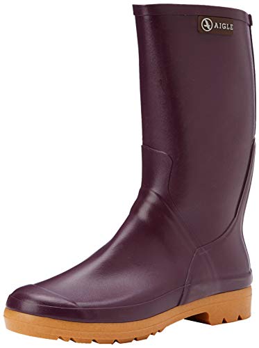 Aigle Botano Lady, Botas de Agua Mujer, Morado (Aubergine 001), 36 EU