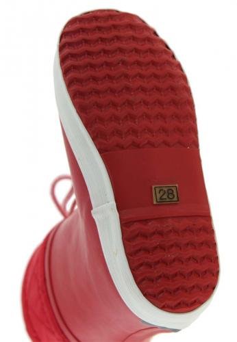 Aigle Giboulee, Botas de Caucho Unisex Niños, Rojo (Rouge/Blanc), 36 EU