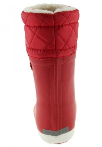 Aigle Giboulee, Botas de Caucho Unisex Niños, Rojo (Rouge/Blanc), 37 EU