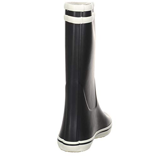 Aigle Malouine BT, Botas de Agua Mujer, Azul Marino/Blanco, 37 EU