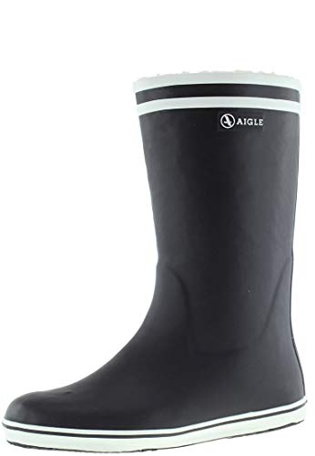 Aigle Malouine Fur, Botas de Nieve para Mujer, Azul (Marine), 38 EU