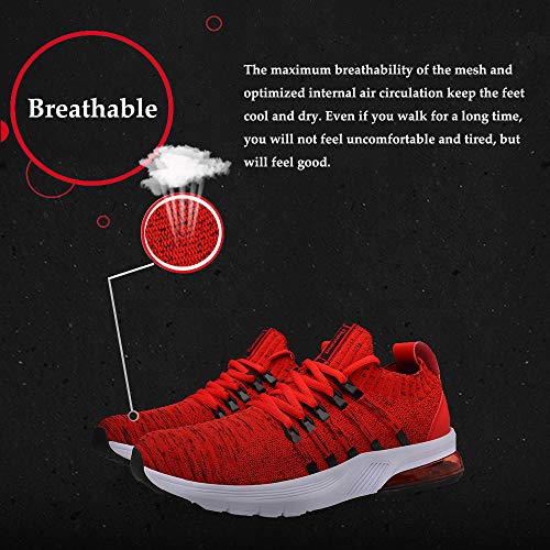 Air Zapatillas de Running para Hombre Deportivas Hombre Zapatos para Correr Gimnasio Sneaker Aire Libre y Deportes Calzado