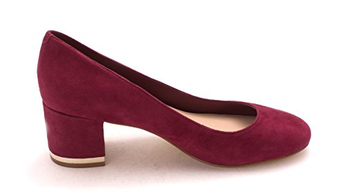 Aldo Falia Zapatos clásicos de tacón cerrado para mujer, Rojo (burdeos, (Bordeau Abarasivato)), 38.5 EU