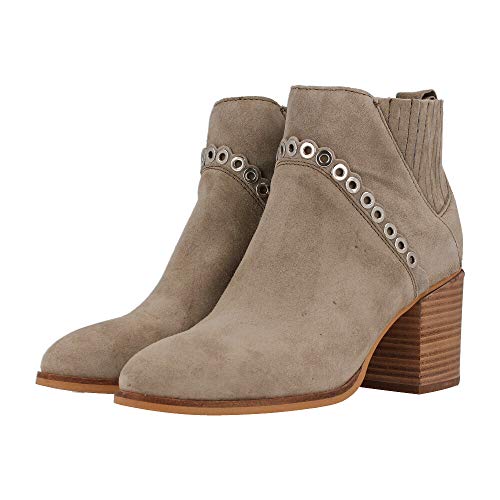 ALPE 40021130 - Botin Ante Verde para Mujer Color: Verde Talla: 41 EU