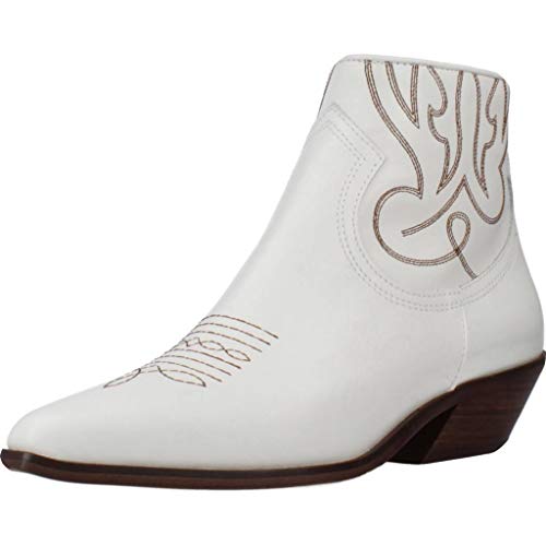 Alpe Botas Mujer 4585 05 para Mujer Blanco 38 EU