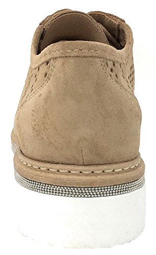 Alpe Team 3561 Camel, Zapatos con Cordones, Blucher, Plataforma, Primavera Verano, 36