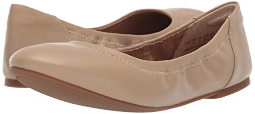 Amazon Essentials Belice Ballet Flat Zapatos Bailarinas, Beige, 37 EU
