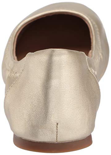 Amazon Essentials Belice Ballet Flat Zapatos Bailarinas, Dorado, 38 EU