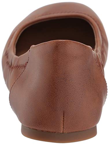 Amazon Essentials Belice Ballet Flat Zapatos Bailarinas, Marrón, 39 EU