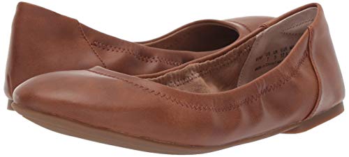 Amazon Essentials Belice Ballet Flat Zapatos Bailarinas, Marrón, 39 EU