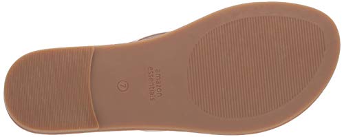 Amazon Essentials – Sandalias de dedo para mujer, Dorado, 38 EU