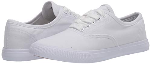 Amazon Essentials Shelly Fashion-Sneakers, Blanco, 9.5 M US