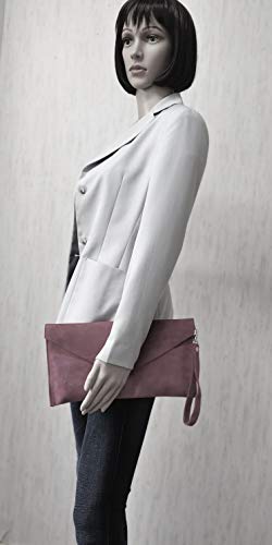 AMBRA Moda - Bolso de hombros de mujeres ( 32 x 2 x 17 cm), azul real