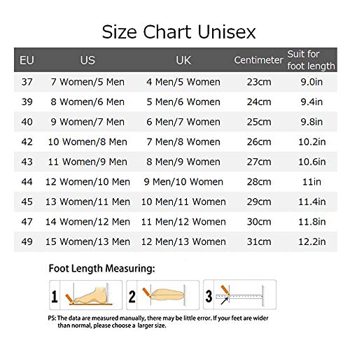 AMOJI Zuecos Forrados de Invierno Zapatos de jardín de Piel Forro Polar Forro de Ferry Zapatillas Calzado para el hogar Habitación Forro difuso Hombres Mujeres Negro 1534 Talla 39 EU