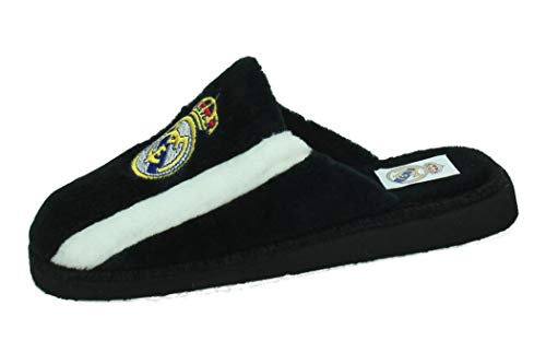 ANDINAS 590-91 Real Madrid Negra Hombre Zapatillas CASA Negro 44