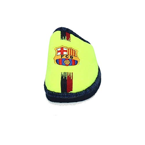ANDINAS 918-50 F. Club Barcelona Hombre Zapatillas CASA Amarillo Fluor 41