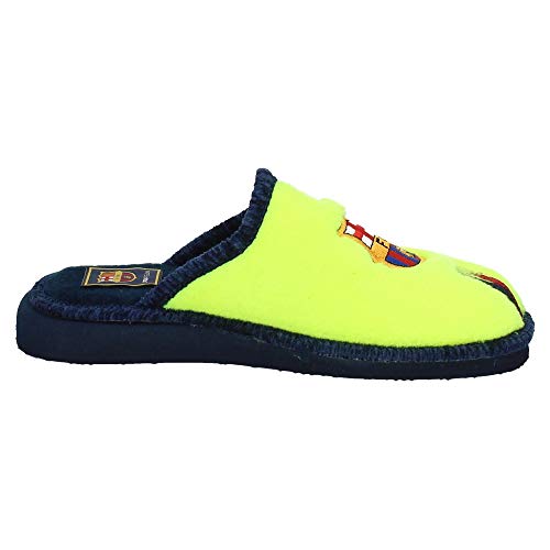 ANDINAS 918-50 F. Club Barcelona Hombre Zapatillas CASA Amarillo Fluor 41