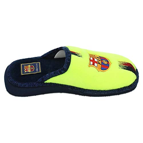 ANDINAS 918-50 F. Club Barcelona Hombre Zapatillas CASA Amarillo Fluor 41