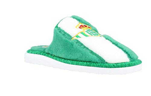 Andinas - Zapatillas de estar por casa Oficial Real Betis - Verde-blanco, 37