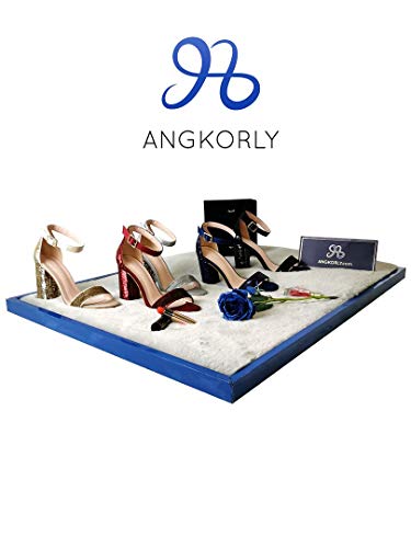 Angkorly - Zapatillas Moda Sandalias Tacón escarpín Abierto Tacones Altos Matrimonio Ceremonia Mujer Lentejuelas Reversibles Glitter Tacón Ancho Alto 10 CM - Burdeos 053 T 40