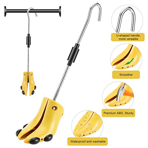 Anyeat Hormas para Zapatos de Mujer, 1 Par Portátil Horma Zapatos Hombre Plastico, Fuerte Durable Ensanchador Zapatos Hombre, para Botas Tacones altos Zapatillas, 35-47