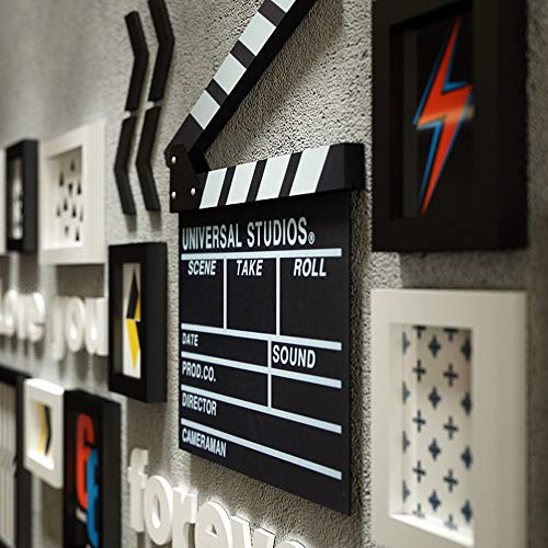 Anyi Mostrar fotografía y Pared Décor de Pared Photo 13 Marcos para Comedor Dormitorio y Sala de Estar, Siete 11.6x15.5cm, Cinco 15.7x20.8cm, uno 23x28cm