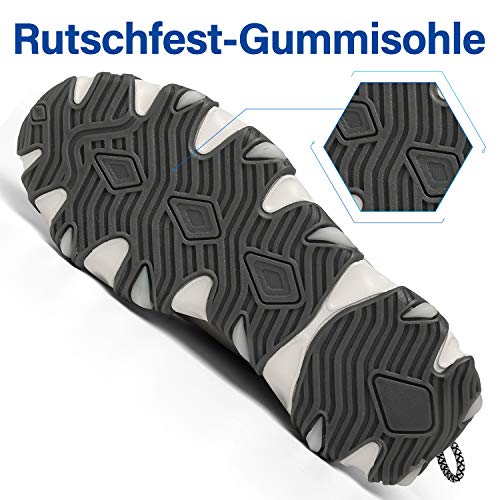 AONEGOLD® Zapatos de Deporte Mujer Zapatillas de Cuña Zapatillas de Deporte Casuales Damas al Aire Libre Transpirable Plataforma Zapatos(Beige,Tamaño 40)