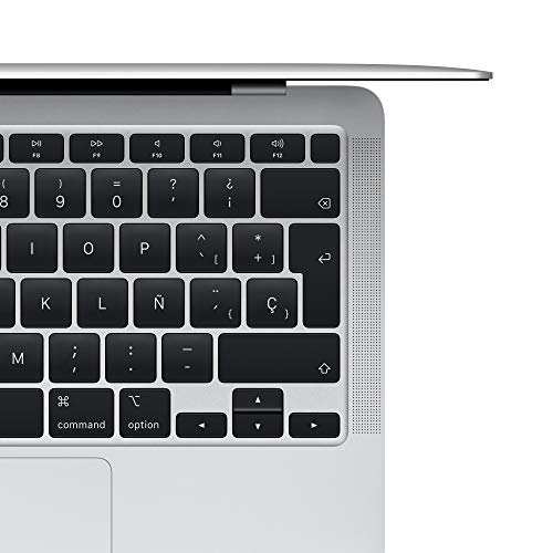 Apple MacBook Air (de 13 Pulgadas, Intel Core i3 de Doble núcleo a 1,1 GHz de décima generación, 8 GB RAM, 256 GB) - Plata (Modelo Anterior)