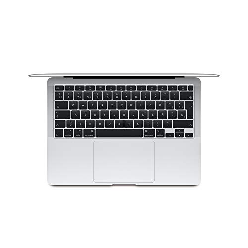 Apple MacBook Air (de 13 Pulgadas, Intel Core i3 de Doble núcleo a 1,1 GHz de décima generación, 8 GB RAM, 256 GB) - Plata (Modelo Anterior)