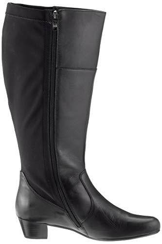 ara Catania 1263655, Botas Altas Mujer, Negro (Schwarz 71), 37 EU