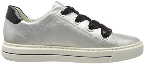 ara Courtyard, Zapatillas Mujer, Blanco (Weissgold, Schwarz 05), 36.5 EU