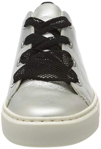 ara Courtyard, Zapatillas Mujer, Blanco (Weissgold, Schwarz 05), 36.5 EU