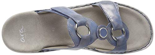 ara Havanna 1227227, Mules Mujer, (Sky, Silber 70), 43 EU
