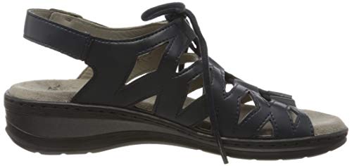 ara Korfu, Sandalia con Pulsera Mujer, Azul (Blau 08), 42 EU