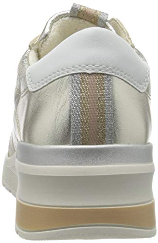 ARA NEAPLE, Zapatillas Mujer, Braun Camel Weissgold Weiss 07-Secador de Pelo, 42 EU