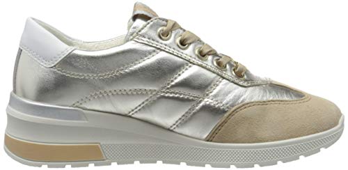 ARA NEAPLE, Zapatillas Mujer, Braun Camel Weissgold Weiss 07-Secador de Pelo, 42 EU