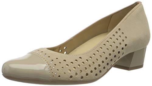 ara Nizza, Zapatos de Tacón Mujer, Marrón (Nude, Camel 07), 36.5 EU