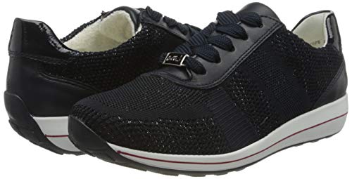 ARA Osaka, Zapatillas Mujer, Azul Azul Azul Metalizado Azul Marino 06, 38 EU
