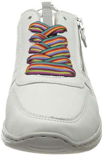 ara Sapporo, Zapatillas Mujer, Blanco (Weiss, Silber 78), 42.5 EU