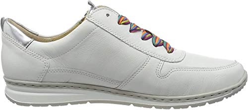 ara Sapporo, Zapatillas Mujer, Blanco (Weiss, Silber 78), 42.5 EU