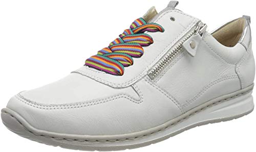 ara Sapporo, Zapatillas Mujer, Blanco (Weiss, Silber 78), 42.5 EU