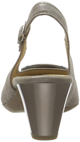 ARA Verona, Zapatos con Tira de Tobillo Mujer, Beige Pardo 05, 38 EU
