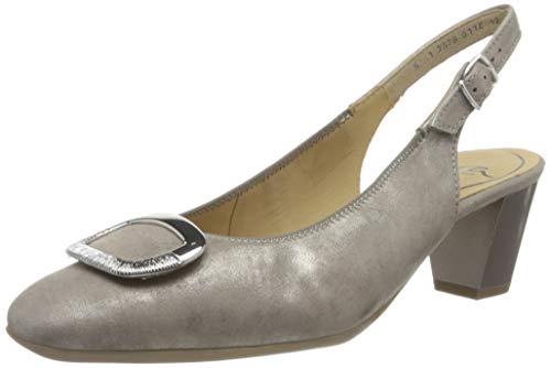 ARA Verona, Zapatos con Tira de Tobillo Mujer, Beige Pardo 05, 38 EU