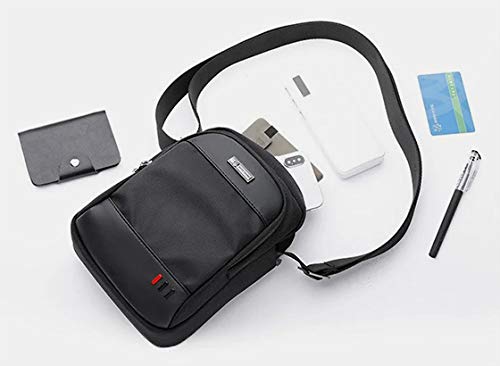 Arctic Hunter Tacon - Bolso bandolera unisex para adultos, color negro