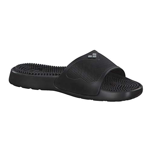 Arena Marco X Grip Hook, Zapatos de Playa y Piscina Unisex Adulto, Negro (Solid Black 046), 37 EU